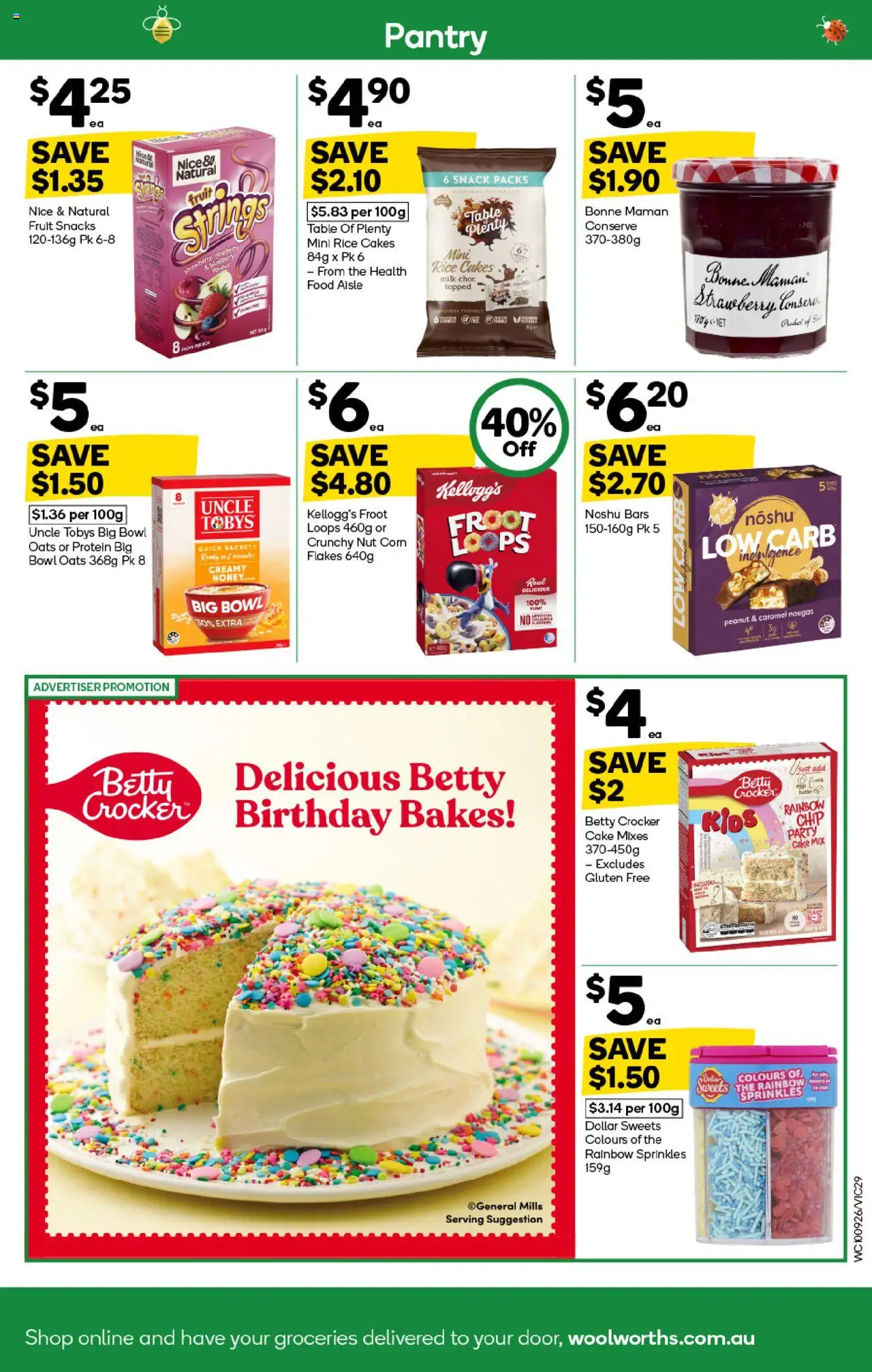 Woolworths catalogue - valid from 10.09.2025 | Page: 27 | Products: Honey, Rice, Oats, Flakes