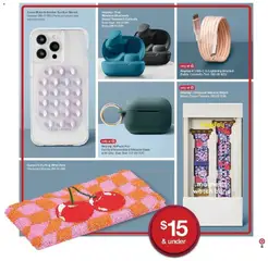 Preview of Target weekly ads valid from 10.10.2025 | Page: 8 | Products: Cherries, Watch, Cable, Case