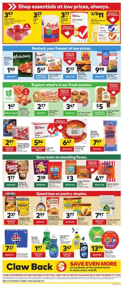 Preview of Snack Pack pudding cups, Pudding cups Reg. 2.37, assort. 4 x 99 g from shop Giant Tiger valid from 25.02.2026 | Page: 2 | Products: Soap, Bread, Chocolate, Tomatoes