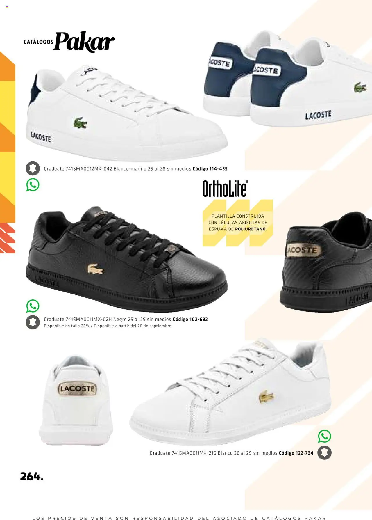 Nuevas ofertas de SC Pakar válidas en toda la República Mexicana desde el 29.08.2025. ¡Encuentra las mejores ofertas en SC Pakar - Catálogo Otoño Men Tomo 1! | Página: 264 | Productos: Espuma