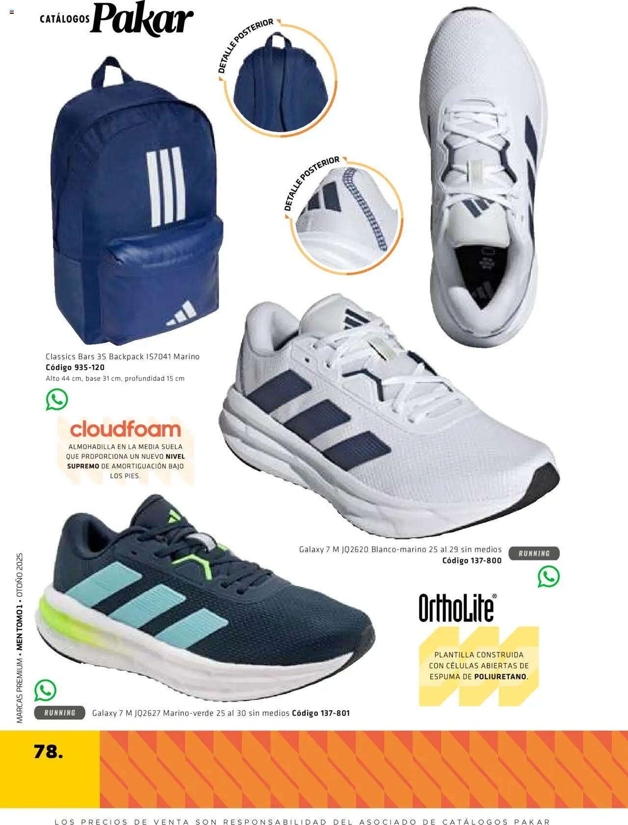 Nuevas ofertas de SC Pakar válidas en toda la República Mexicana desde el 29.08.2025. ¡Encuentra las mejores ofertas en SC Pakar - Catálogo Otoño Men Tomo 1! | Página: 78 | Productos: Espuma