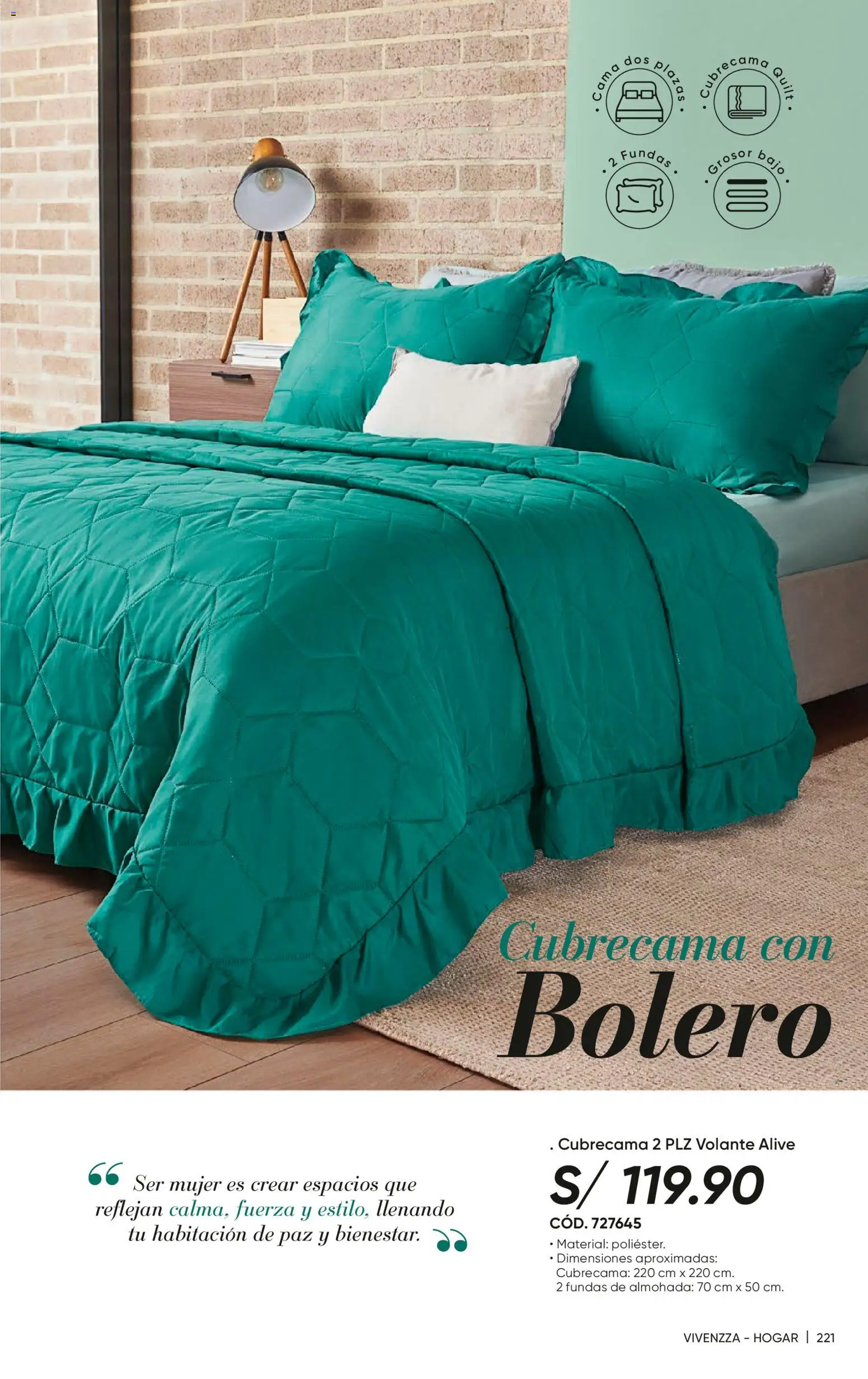 Catálogo Azzorti válido desde 26.01.2026 | Página: 222 | Productos: Cama, Almohada