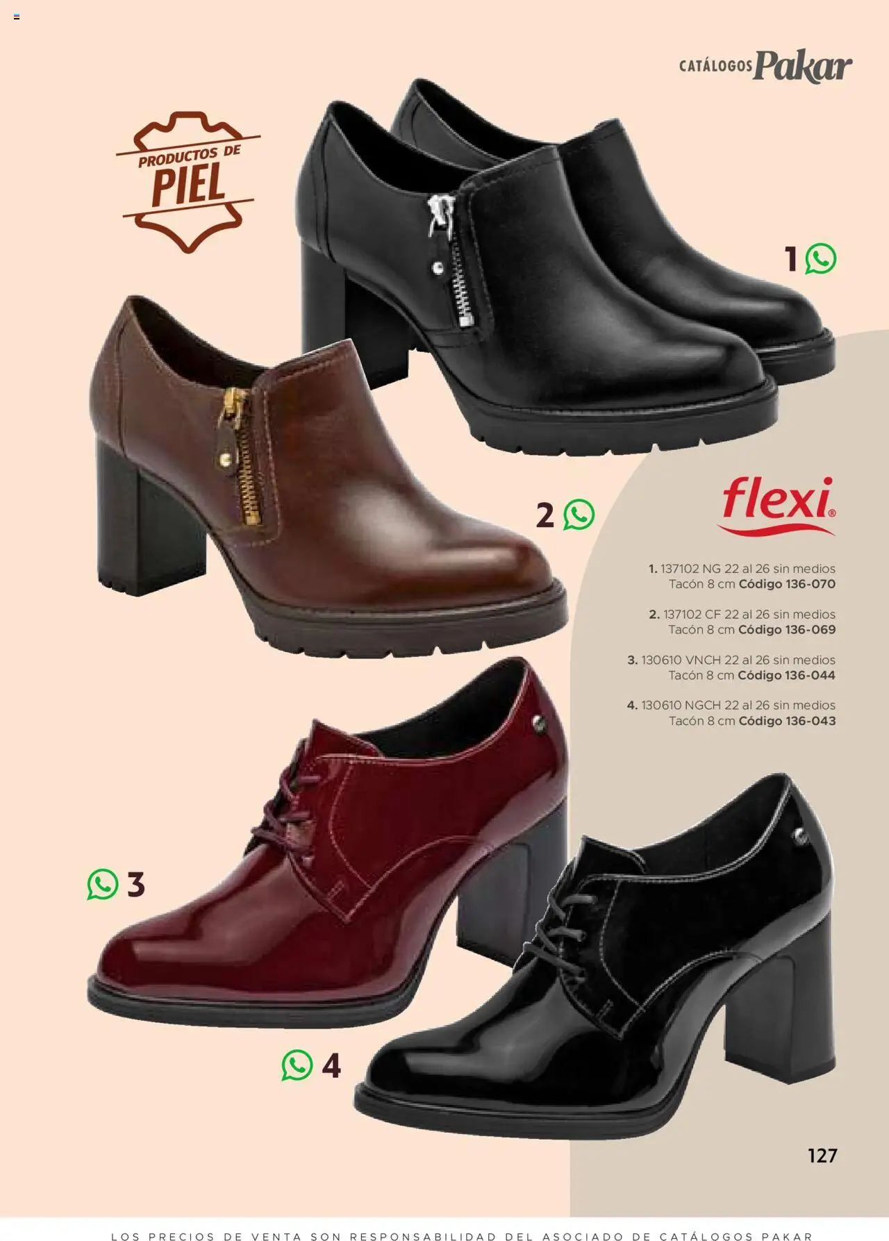 Nuevas ofertas de SC Pakar válidas en toda la República Mexicana desde el 24.07.2025. ¡Encuentra las mejores ofertas en SC Pakar - Catálogo Bota! | Página: 127