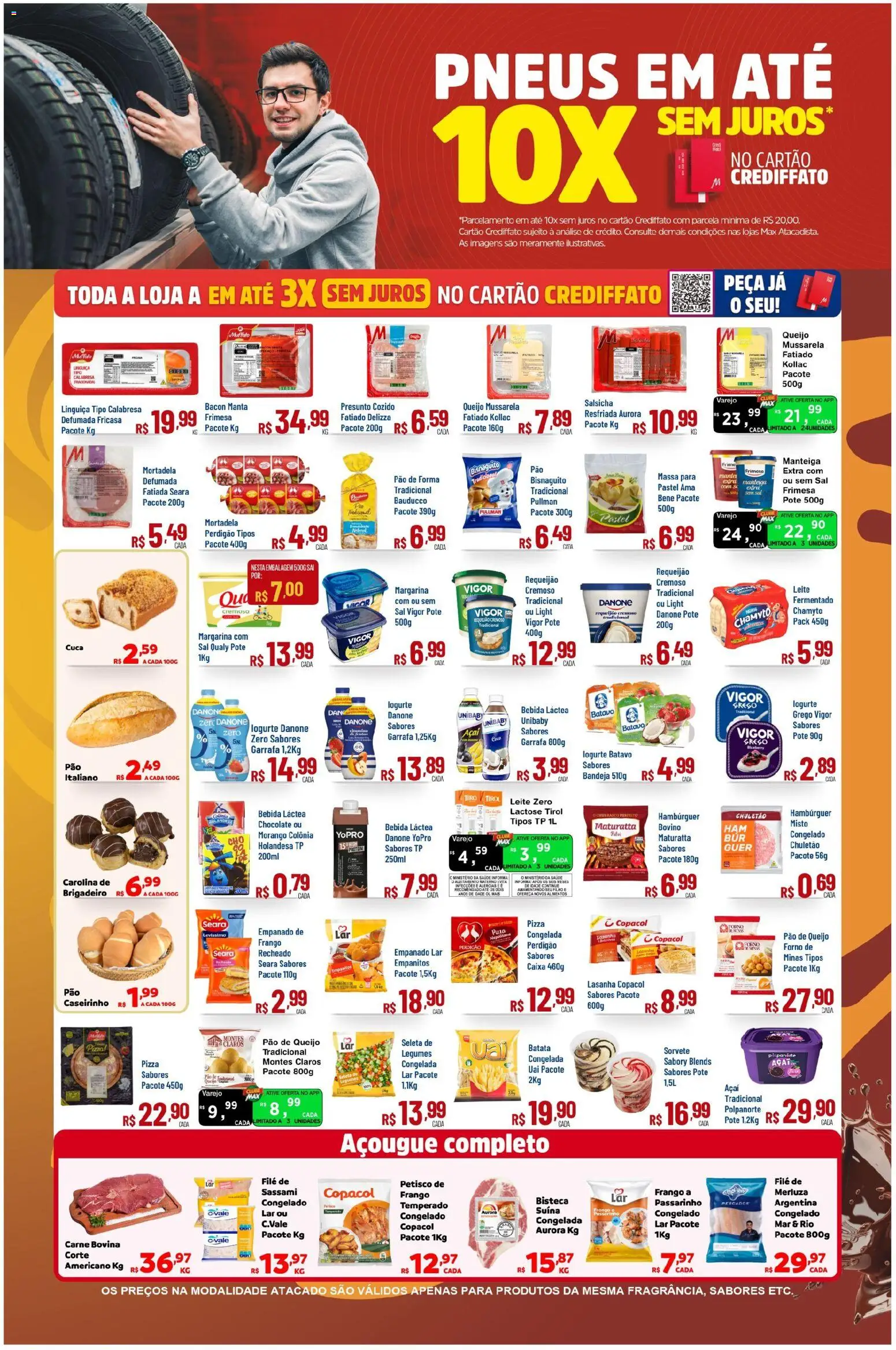 Max Atacadista Folheto - válido de 02.03.2026 | Página: 5 | Produtos: Pão, Pão de forma, Bandeja, Chuletão