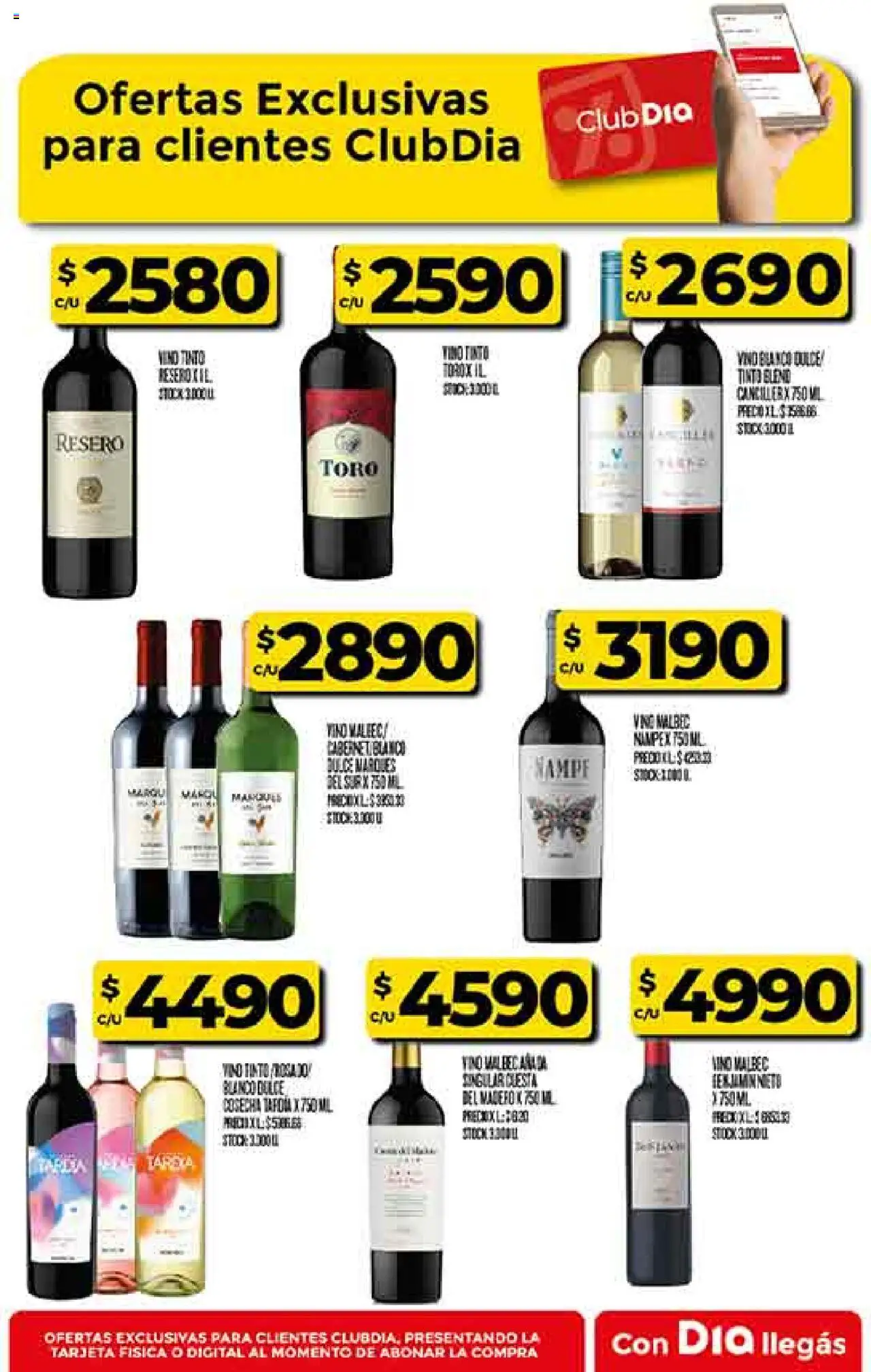 Supermercado DIA Ofertas - Salta y Jujuy │ válido desde el 06.08.2025 | Página: 48 | Productos: Vino