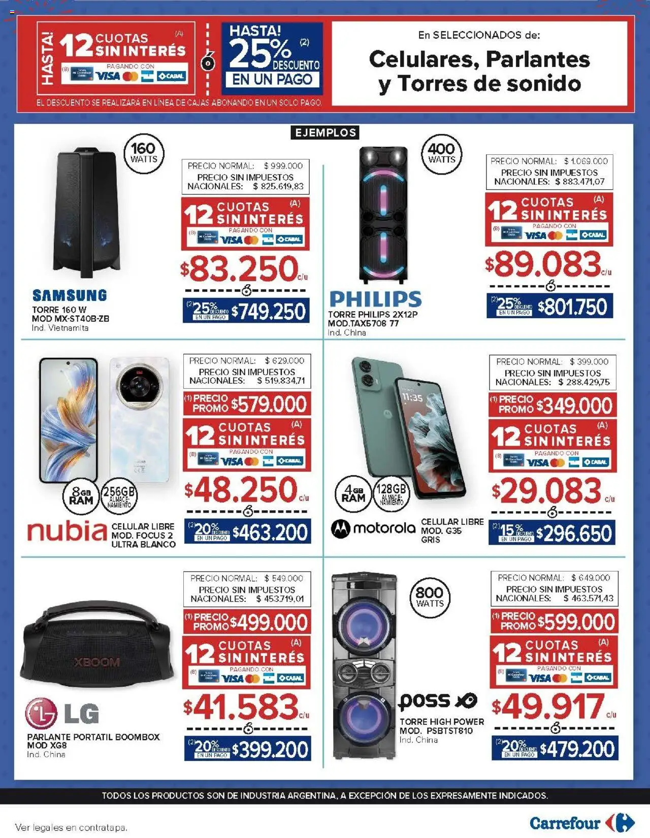 Carrefour ofertas - Chubut │ válido desde el 14.10.2025 | Página: 27 | Productos: Parlante