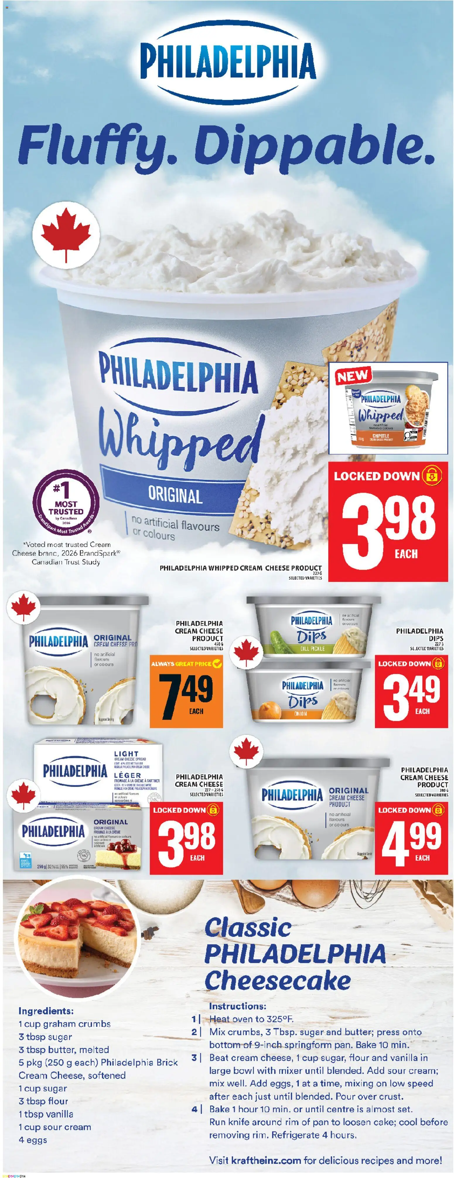 Food Basics flyer valid from 11.12.2025 | Page: 23 | Products: Cream, Mixer, Cheese, Eggs