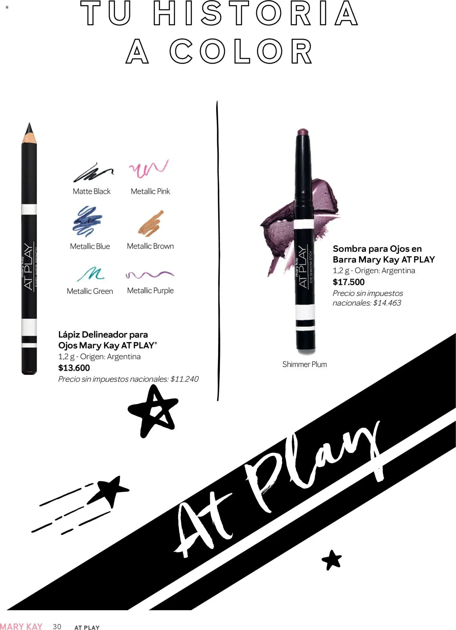 Mary Kay catálogo │ válido desde el 02.01.2026 | Página: 30 | Productos: Sombra, Delineador