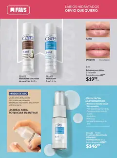 Vista previa de bálsamo labial hidratante, 3 en 1 hidrata suaviza protege con derivados de vitaminas A, C, E 4,5 g, nuevo folleto de la tienda, válido en México a partir del 28.11.2025 | Página: 161 | Productos: Crema, Aceite, Bálsamo, Vitaminas