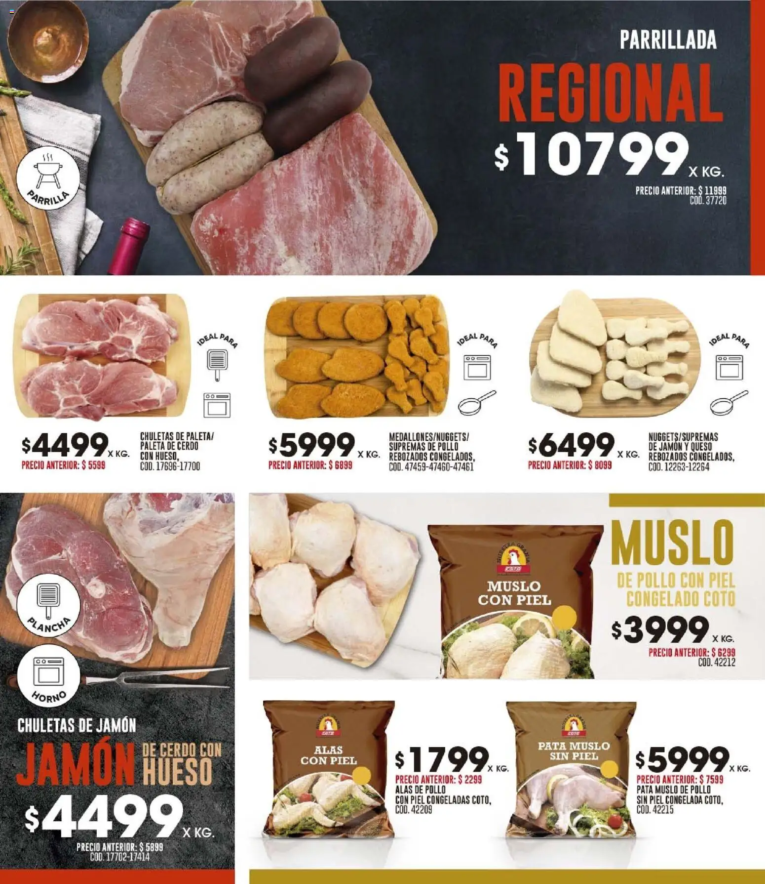 Coto - Ofertas │ válido desde el 16.02.2026 | Página: 5 | Productos: Horno, Queso, Plancha, Jamón