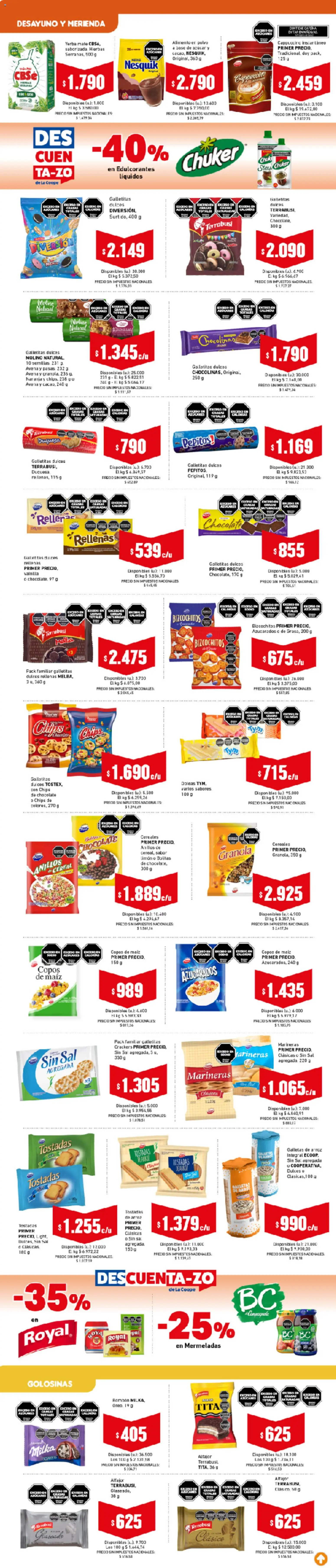 Cooperativa Obrera - Ahorrón │ válido desde el 15.01.2026 | Página: 2 | Productos: Sal, Limón, Semillas, Galletas
