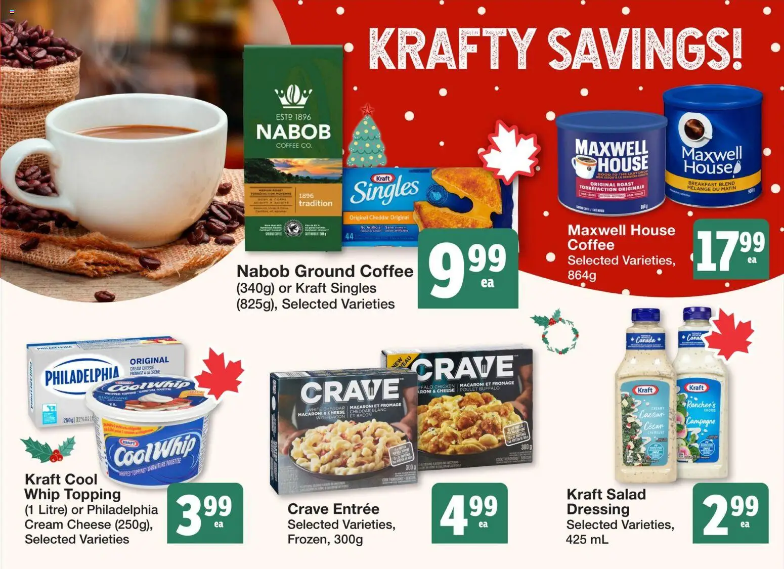 Quality Foods flyer valid from 27.11.2025 | Page: 16 | Products: Cream, Cheese, Coffee, Chicken