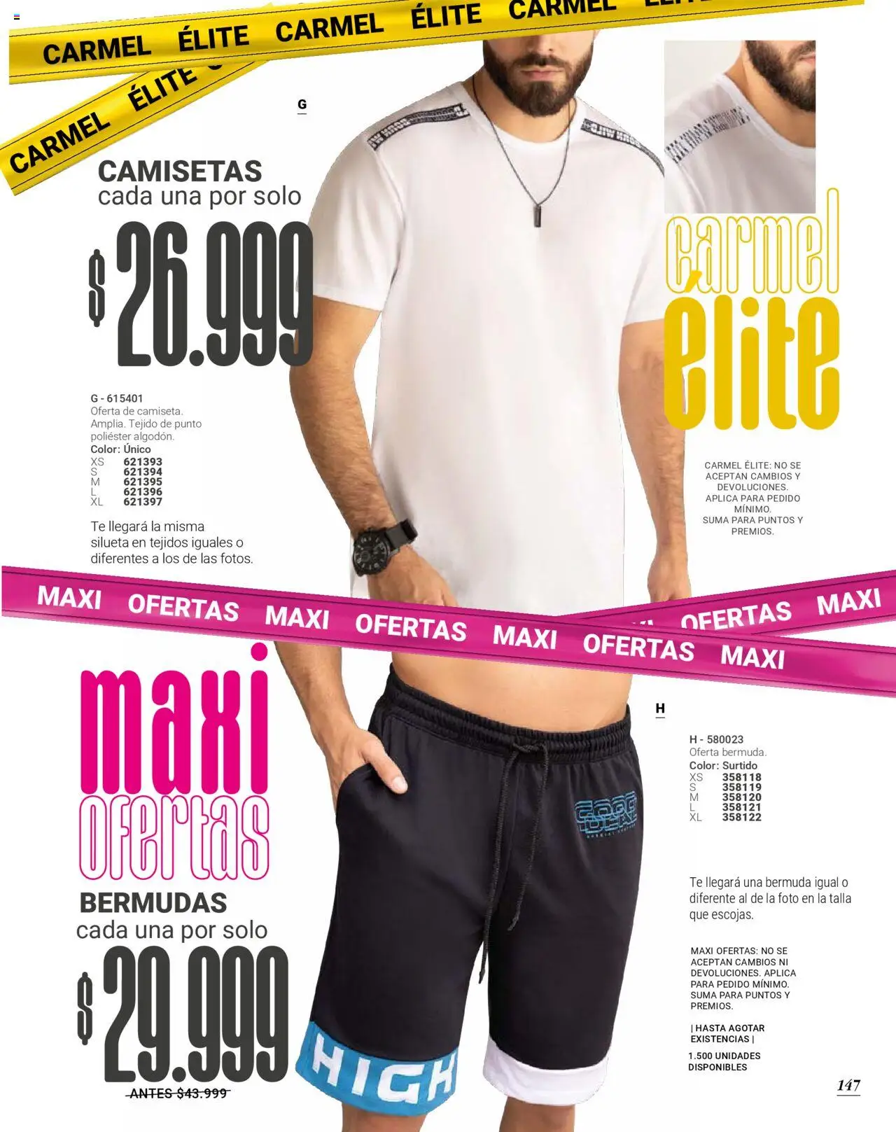 Carmel revista - valida desde el 01.12.2025 | Página: 147 | Productos: Té, Bermuda, Bermudas
