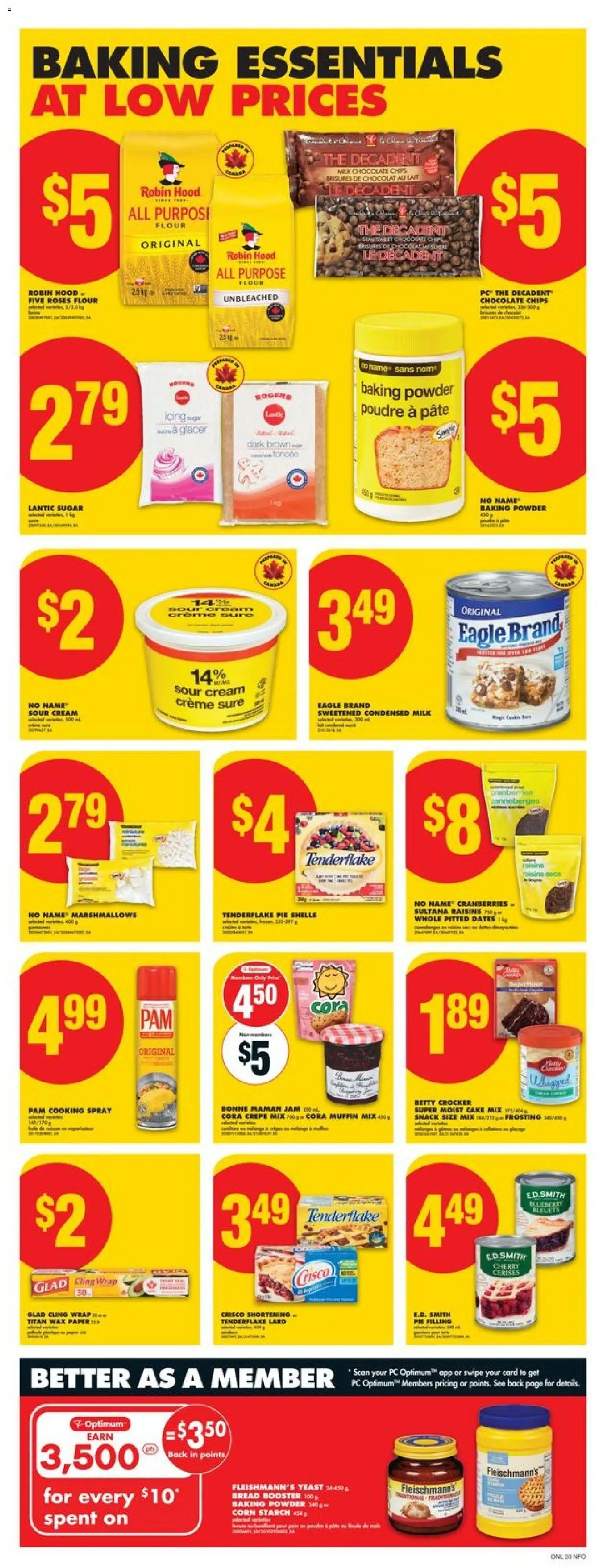 No Frills flyer valid from 27.11.2025 | Page: 8 | Products: PC, Powder, Milk, Bread