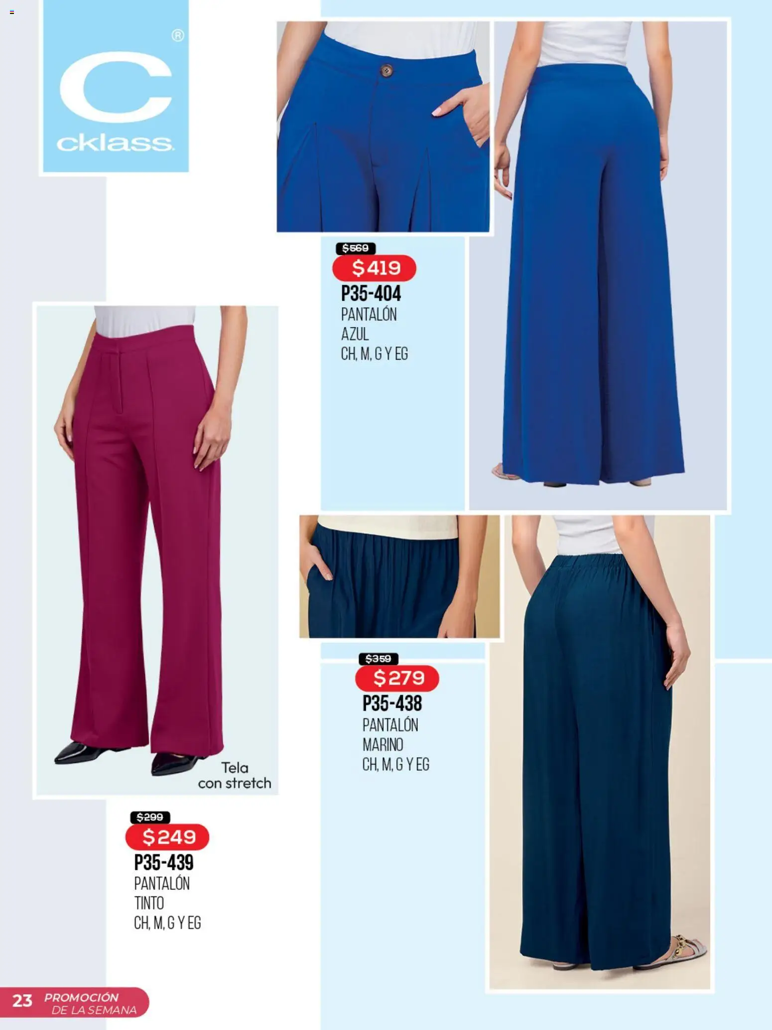 Nuevas ofertas de Cklass válidas en toda la República Mexicana desde el 01.02.2026. ¡Encuentra las mejores ofertas en Cklass catálogo Promo Semanal! | Página: 24