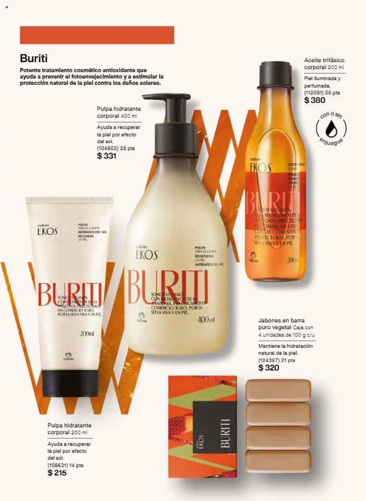 Nuevas ofertas de Natura válidas en toda la República Mexicana desde el 21.07.2025. ¡Encuentra las mejores ofertas en Natura - Campaña12 2025! | Página: 105 | Productos: Aceite, Barra, Caja