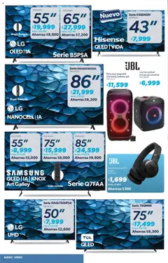 Nuevas ofertas de Sam's Club válidas en toda la República Mexicana desde el 07.08.2025. ¡Encuentra las mejores ofertas en Sam's Club - Catálogo Productos Especiales! | Página: 30 | Productos: Audio, Audífonos, Video