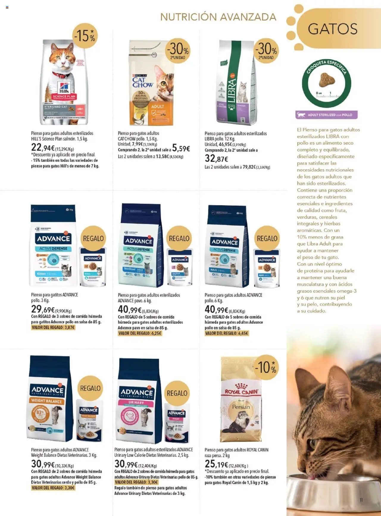 Nuevas ofertas de El Corte Inglés válidas en toda la República Mexicana desde el 01.10.2025. ¡Encuentra las mejores ofertas en El Corte Inglés - Catálogo Mascotas Octubre! | Página: 11 | Productos: Pollo, Cerdo, Cereales