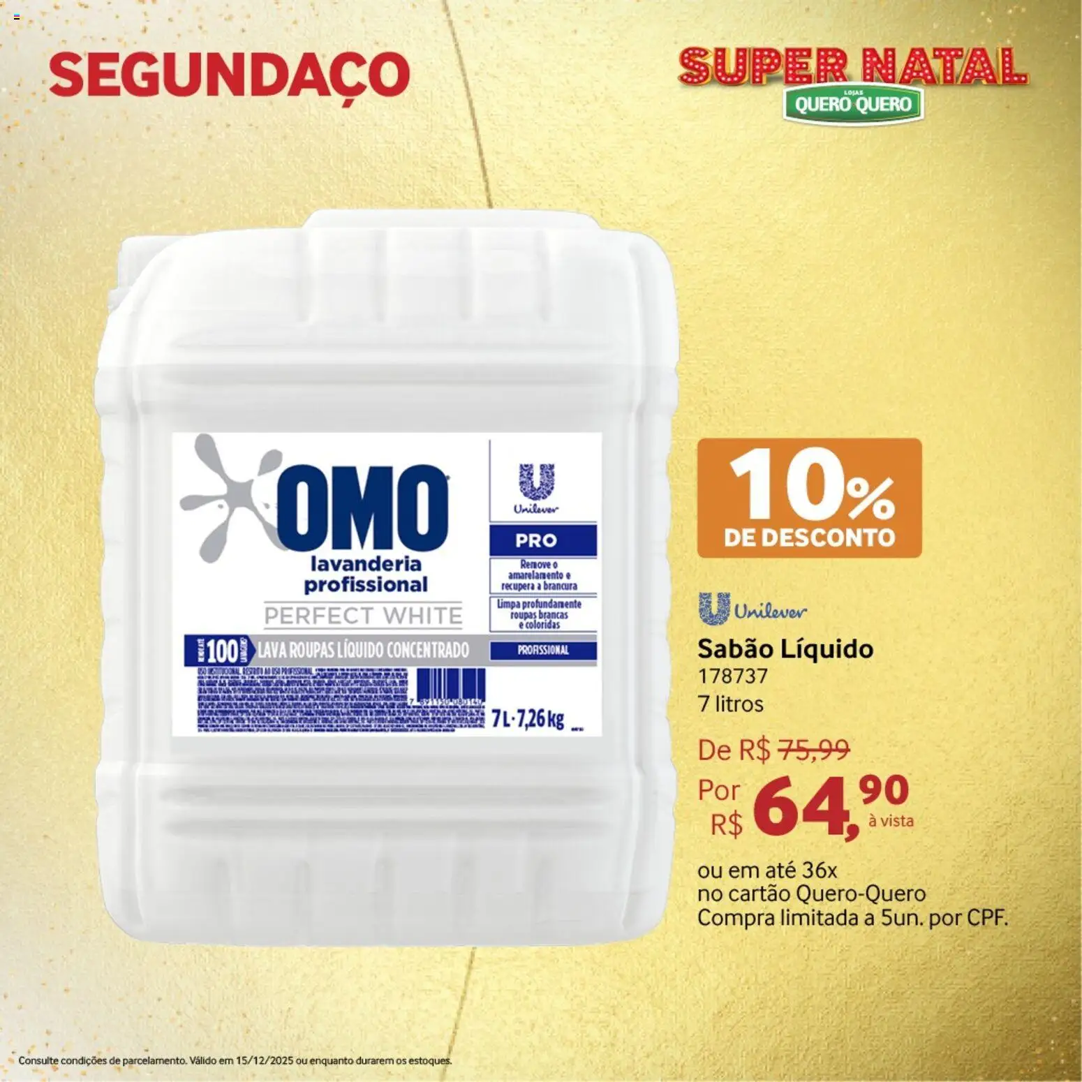 Lojas Quero-Quero Folheto - válido de 15.12.2025 | Página: 6 | Produtos: Sabão, Roupas