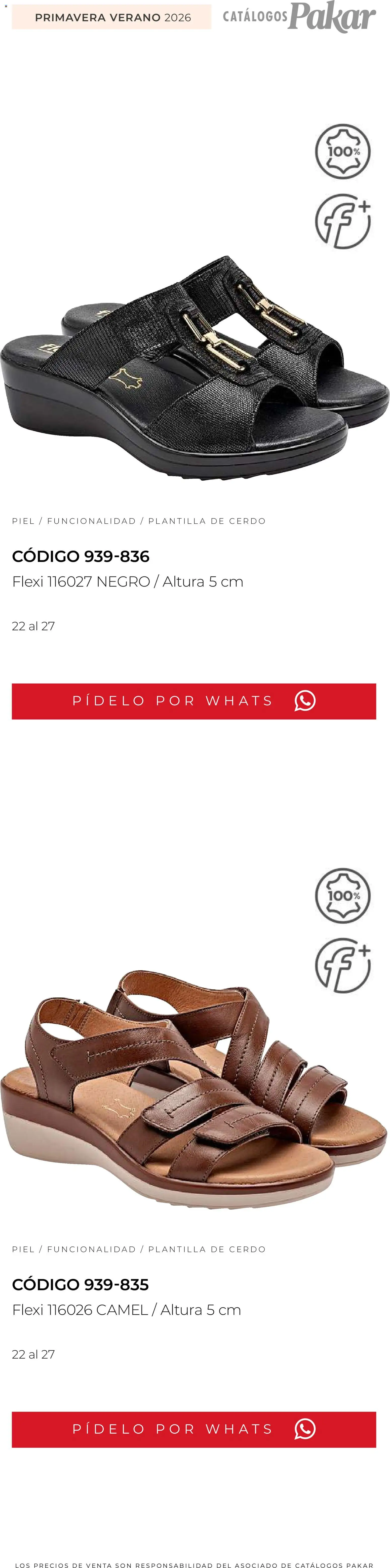 Nuevas ofertas de SC Pakar válidas en toda la República Mexicana desde el 04.03.2026. ¡Encuentra las mejores ofertas en SC Pakar catálogo Flexi PV26! | Página: 31 | Productos: Cerdo