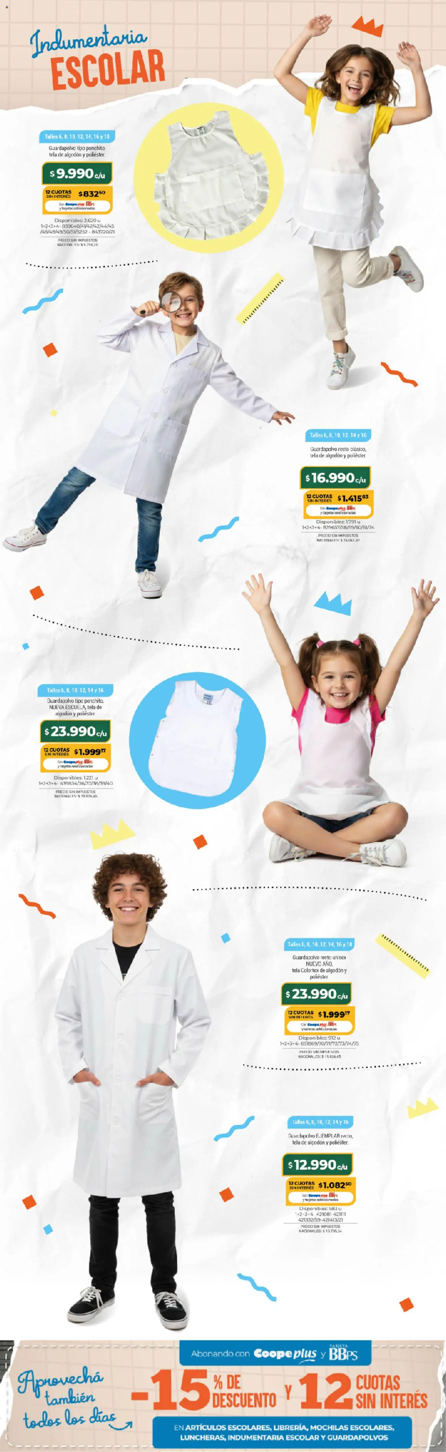 Cooperativa Obrera - La Canasta de La Coope │ válido desde el 09.02.2026 | Página: 8 | Productos: Algodón, Guardapolvo