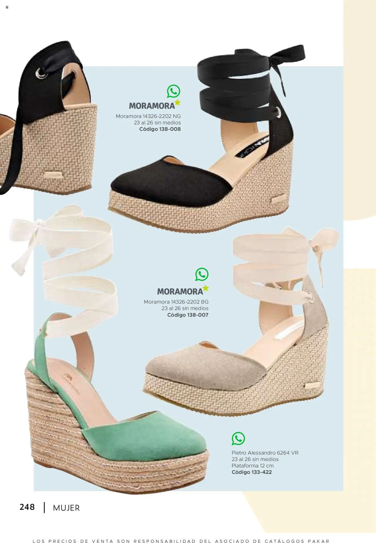 Nuevas ofertas de SC Pakar válidas en toda la República Mexicana desde el 24.07.2025. ¡Encuentra las mejores ofertas en SC Pakar Catálogo Mujer otoño / invierno! | Página: 248