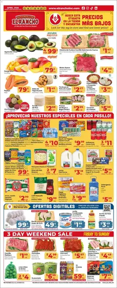 Preview of El Rancho weekly ads valid from 15.04.2026