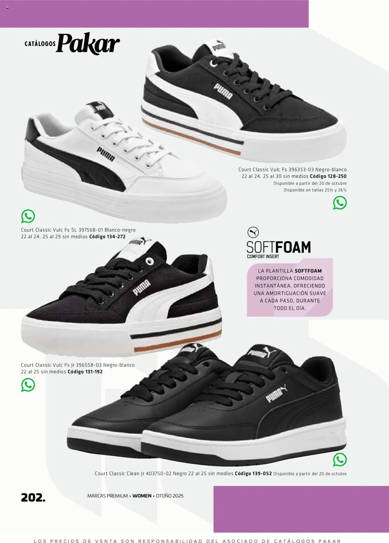 Nuevas ofertas de SC Pakar válidas en toda la República Mexicana desde el 29.08.2025. ¡Encuentra las mejores ofertas en SC Pakar - Catálogo Otoño Women! | Página: 202