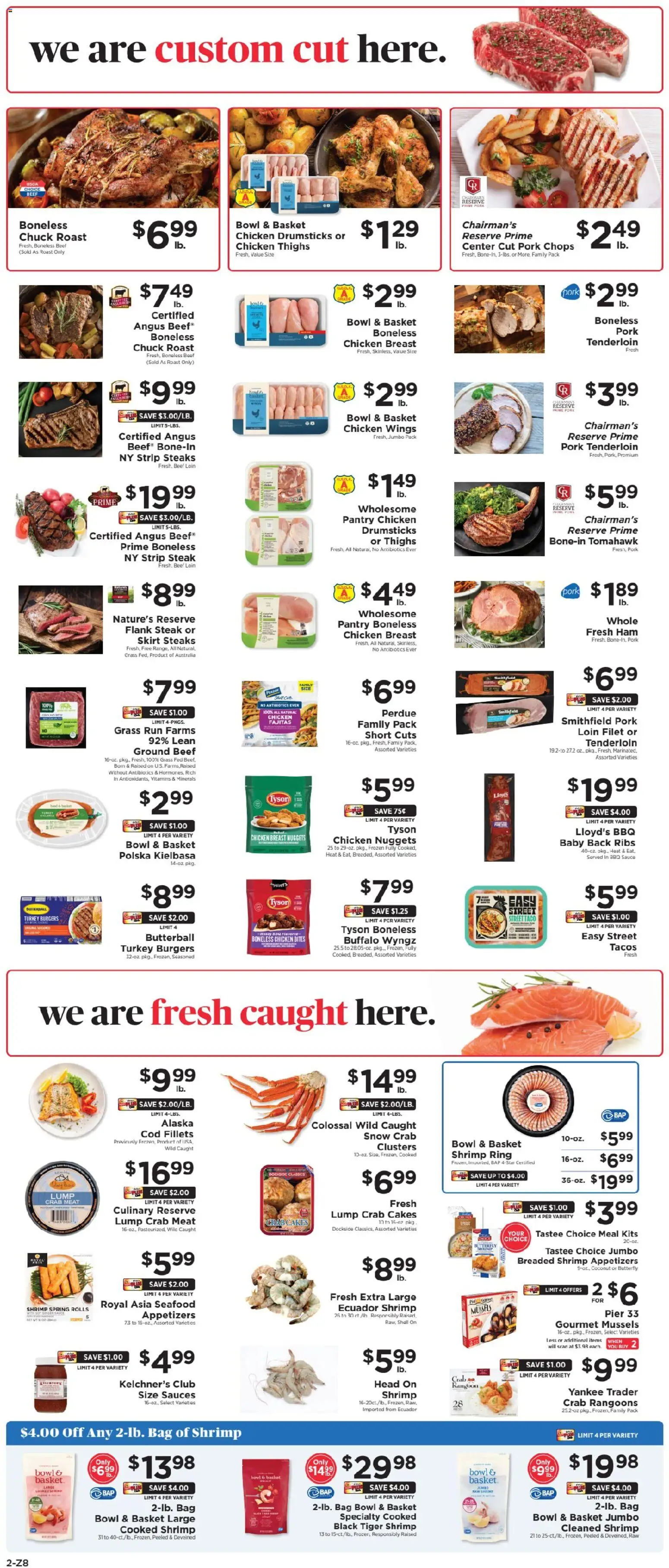 ShopRite Weekly Ad - valid from 26.12.2025 | Page: 2 | Products: Ring, Ham, Sauce, Bag