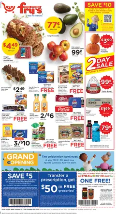 Preview of Fry's Food weekly ads valid from 22.10.2025