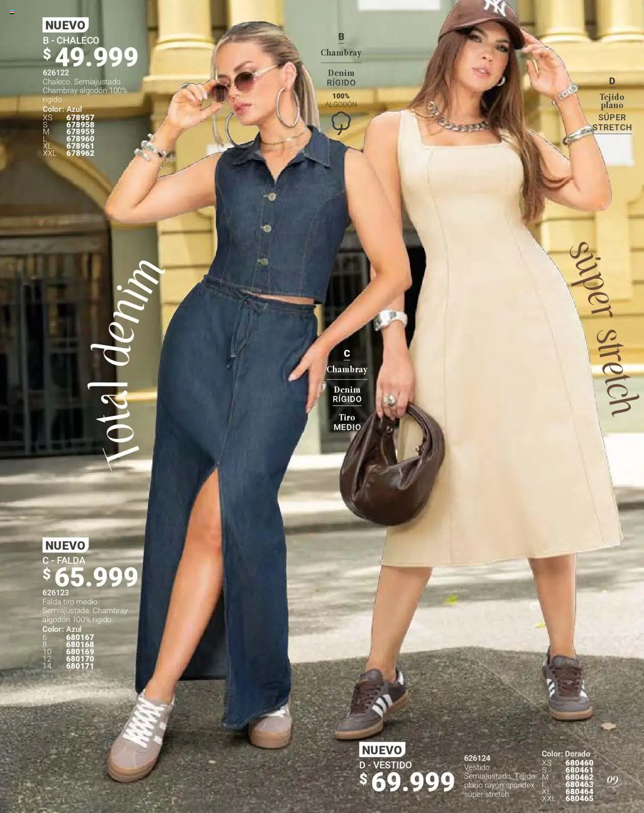 Carmel revista - valida desde el 01.09.2025 | Página: 10 | Productos: Algodón, Falda, Vestido, Chaleco