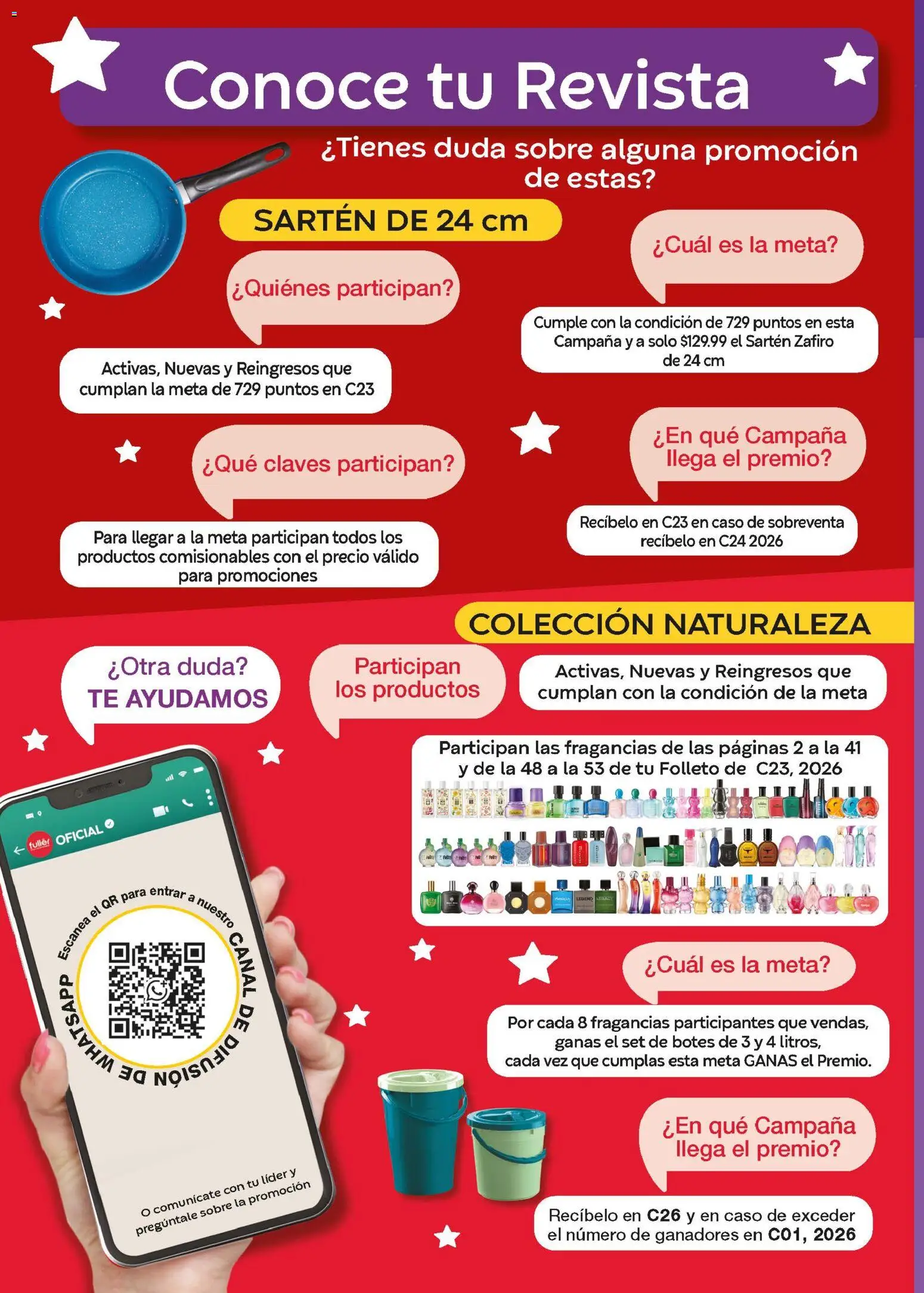 Nuevas ofertas de Fuller válidas en toda la República Mexicana desde el 18.02.2026. ¡Encuentra las mejores ofertas en Fuller Revista Gana Más C23! | Página: 32