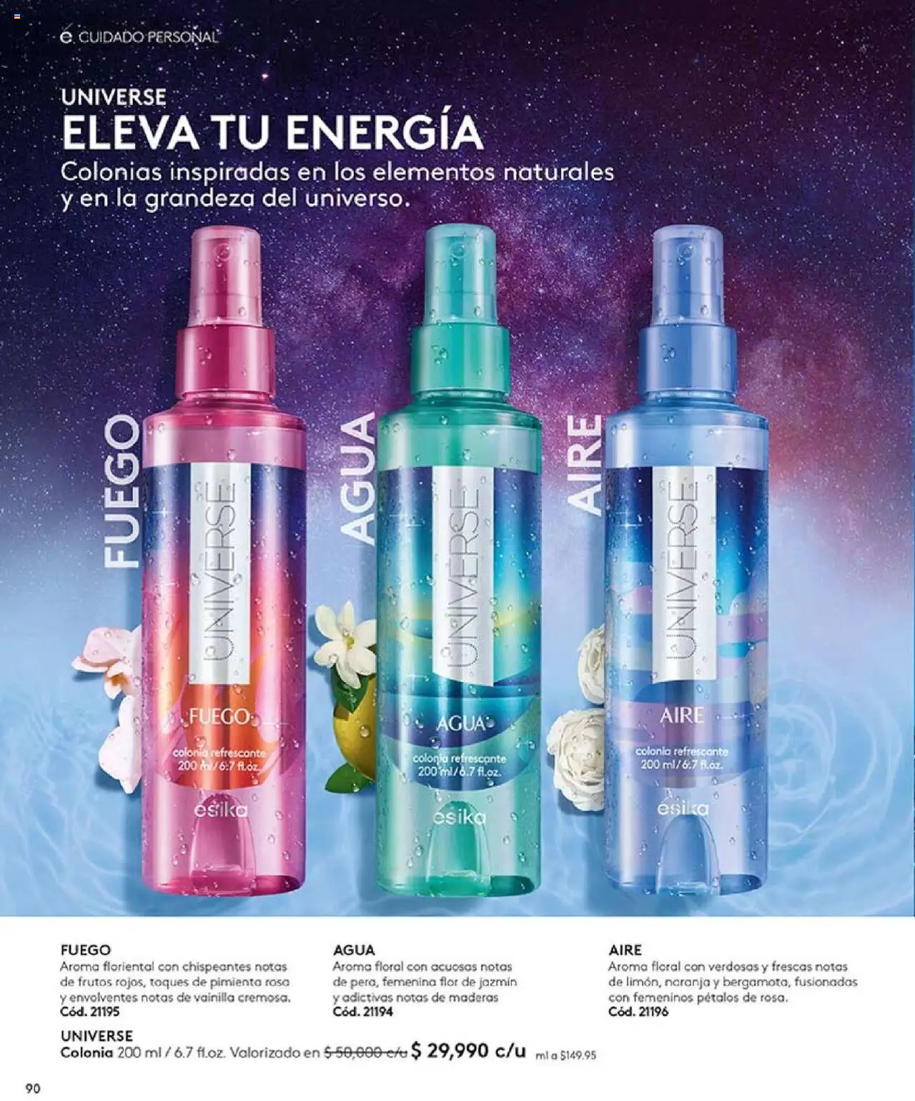 Ésika revista - valida desde el 16.06.2025 | Página: 90 | Productos: Agua, Pimienta