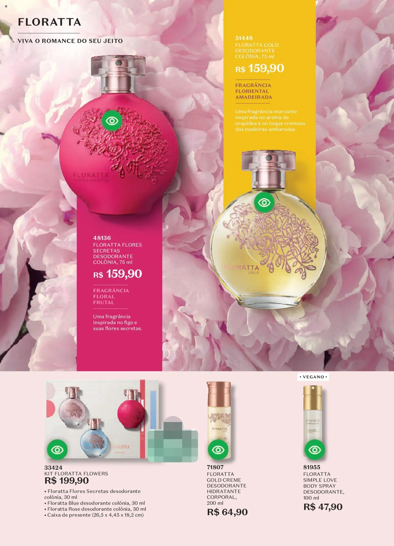 O Boticário Folheto - válido de 03.11.2025 | Página: 74 | Produtos: Fragrância, Desodorante, Caixa, Creme