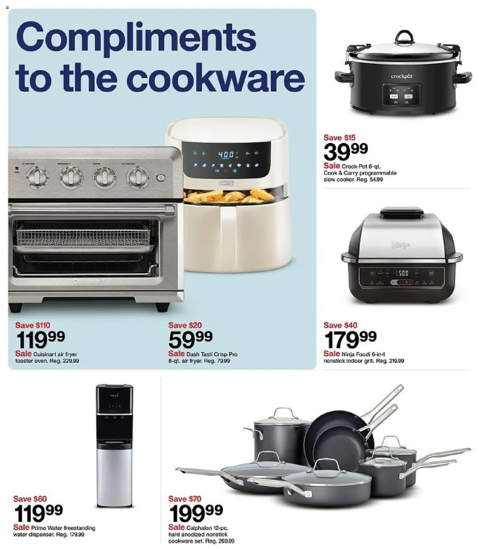 Target Weekly Ad - valid from 26.10.2025 | Page: 20 | Products: Toaster, Fryer, Water, Grill