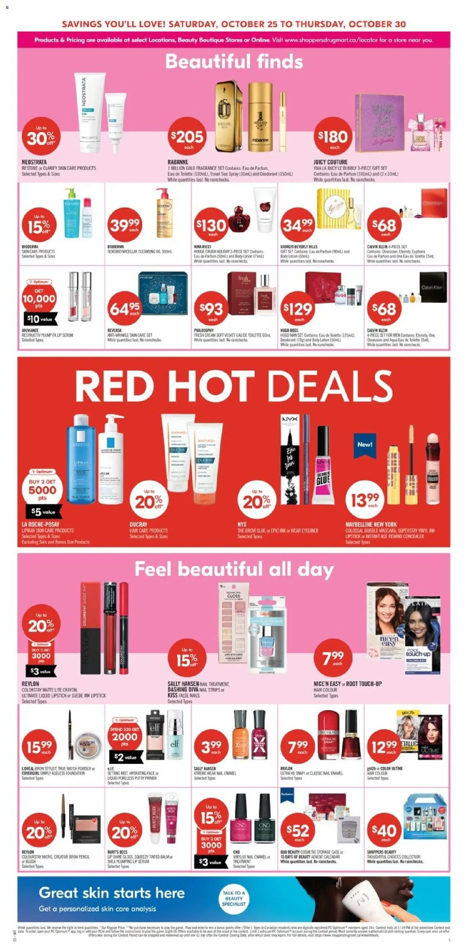 Shoppers flyer valid from 25.10.2025 | Page: 12 | Products: Case, Eau de toilette, Blush, Eyeliner