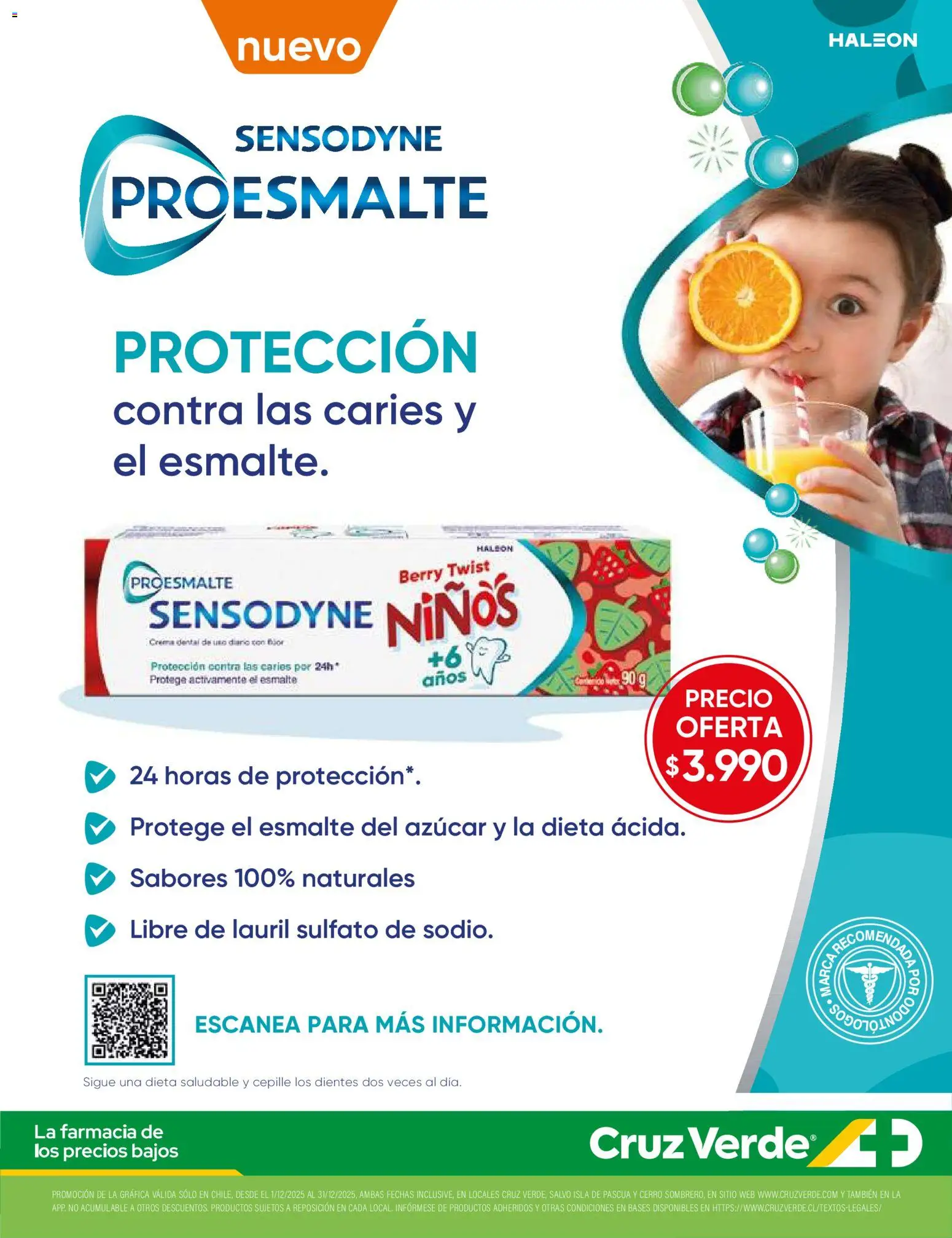 Cruz Verde - Inserto Bucal │ válido desde el 01.12.2025 | Página: 3 | Productos: Azucar, Crema