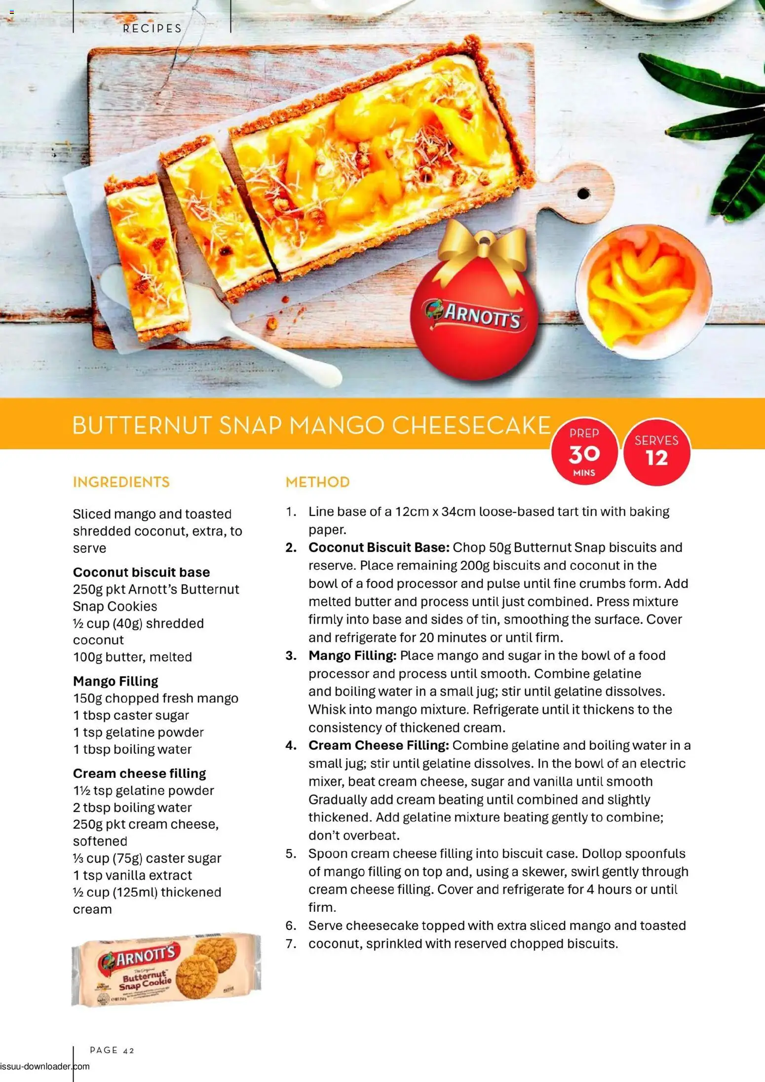 Foodworks catalogue - valid from 01.12.2025 | Page: 42 | Products: Cheese, Cream, Sugar, Mango