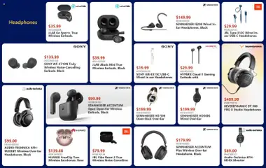 Preview of Canada Computers weekly flyer from shop Canada Computers valid from 17.04.2026 | Page: 12 | Products: Monitor, Headphones