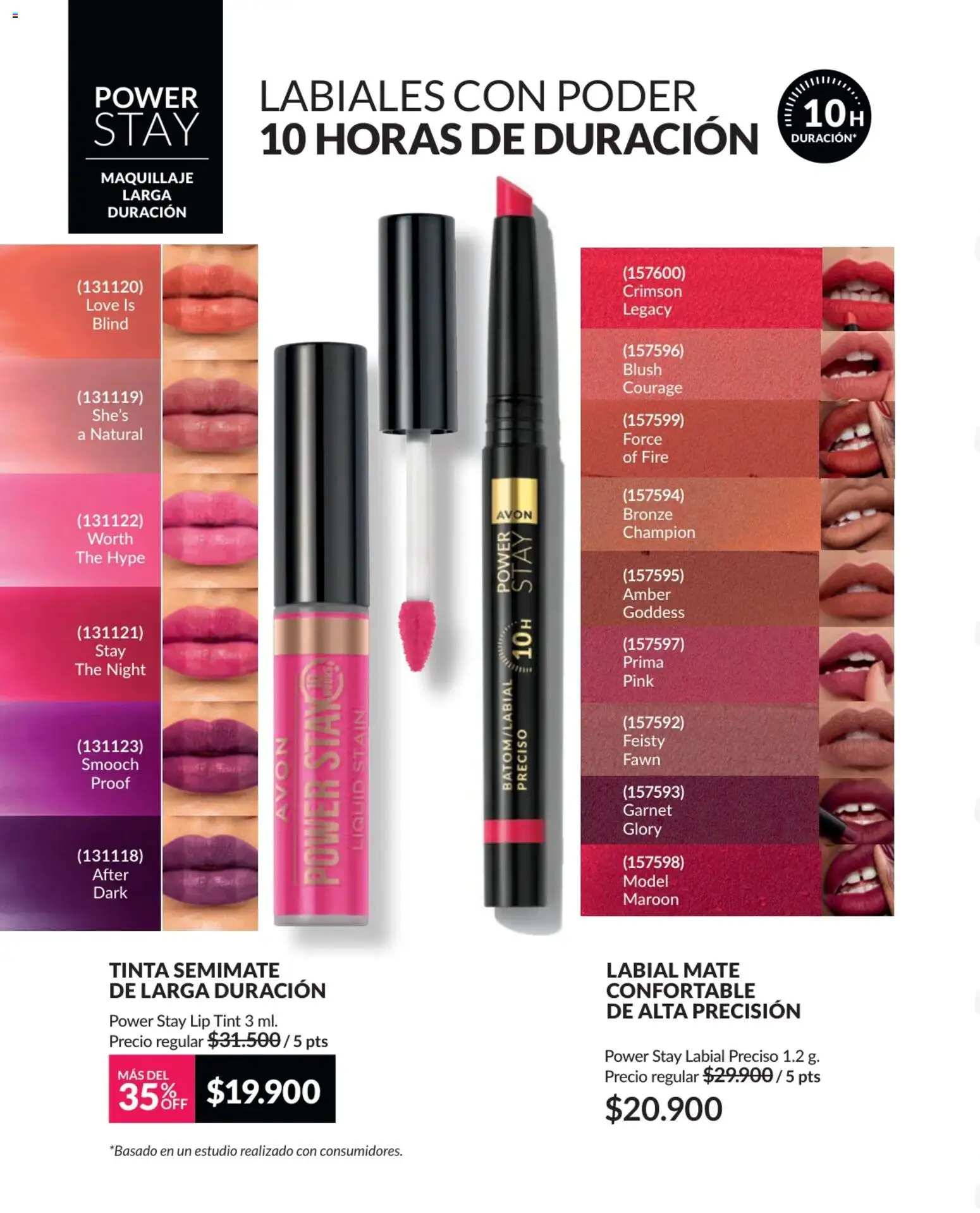 Avon revista - valida desde el 17.11.2025 | Página: 64 | Productos: Maquillaje