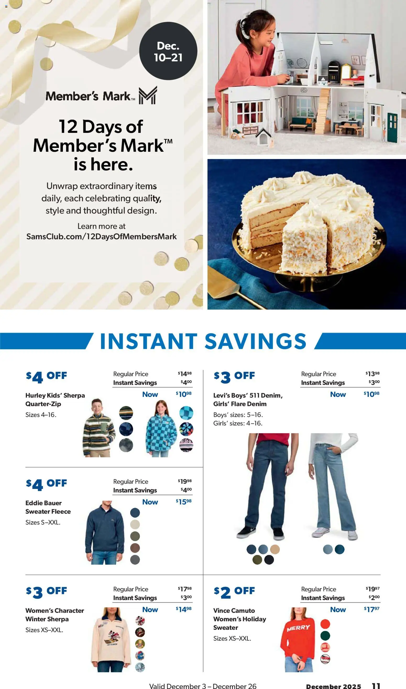 Sam's Club Instant Savings Book December - valid from 03.12.2025 | Page: 11