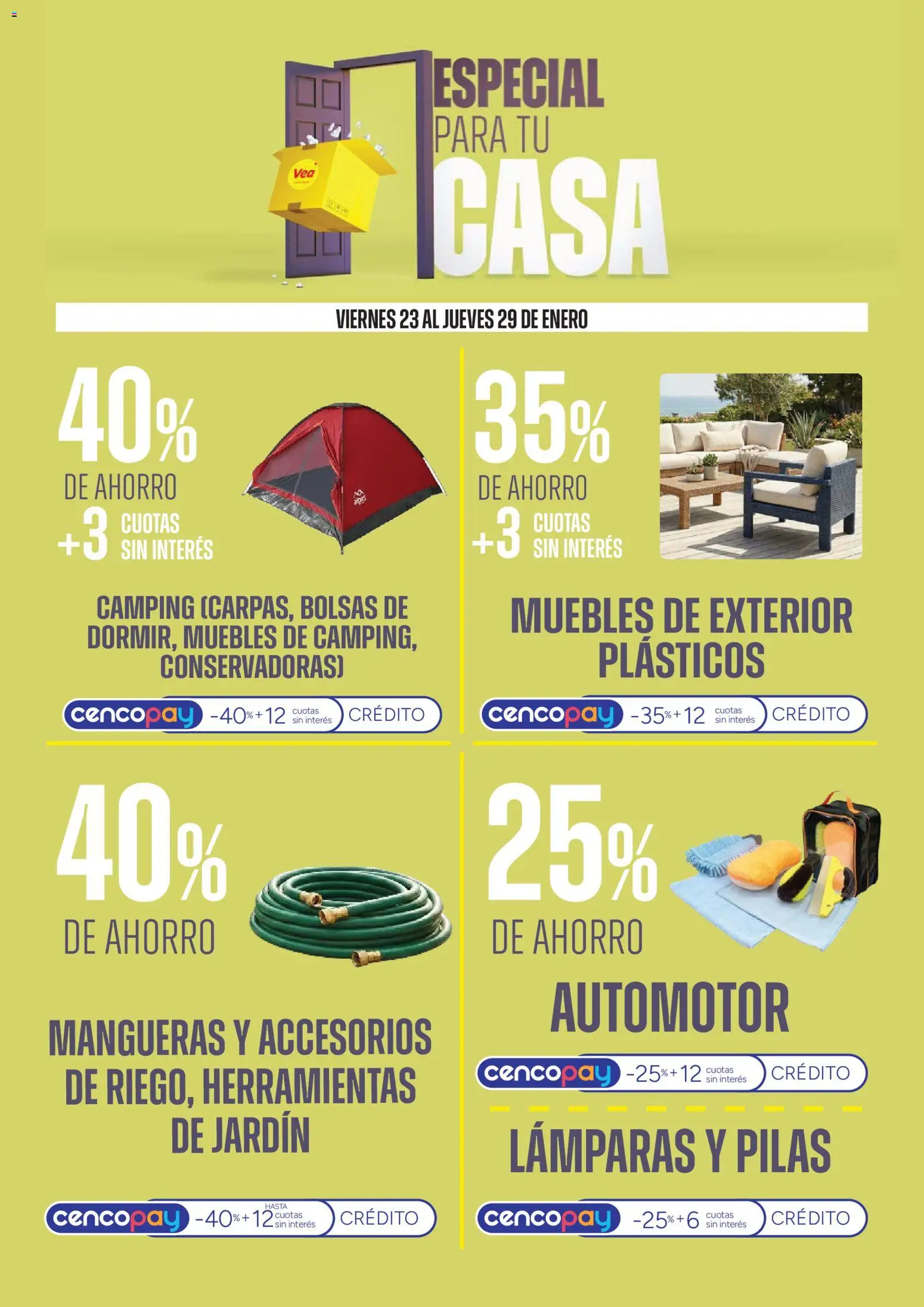 Vea - Ofertas especial para tu casa │ válido desde el 23.01.2026 | Página: 5 | Productos: Pilas