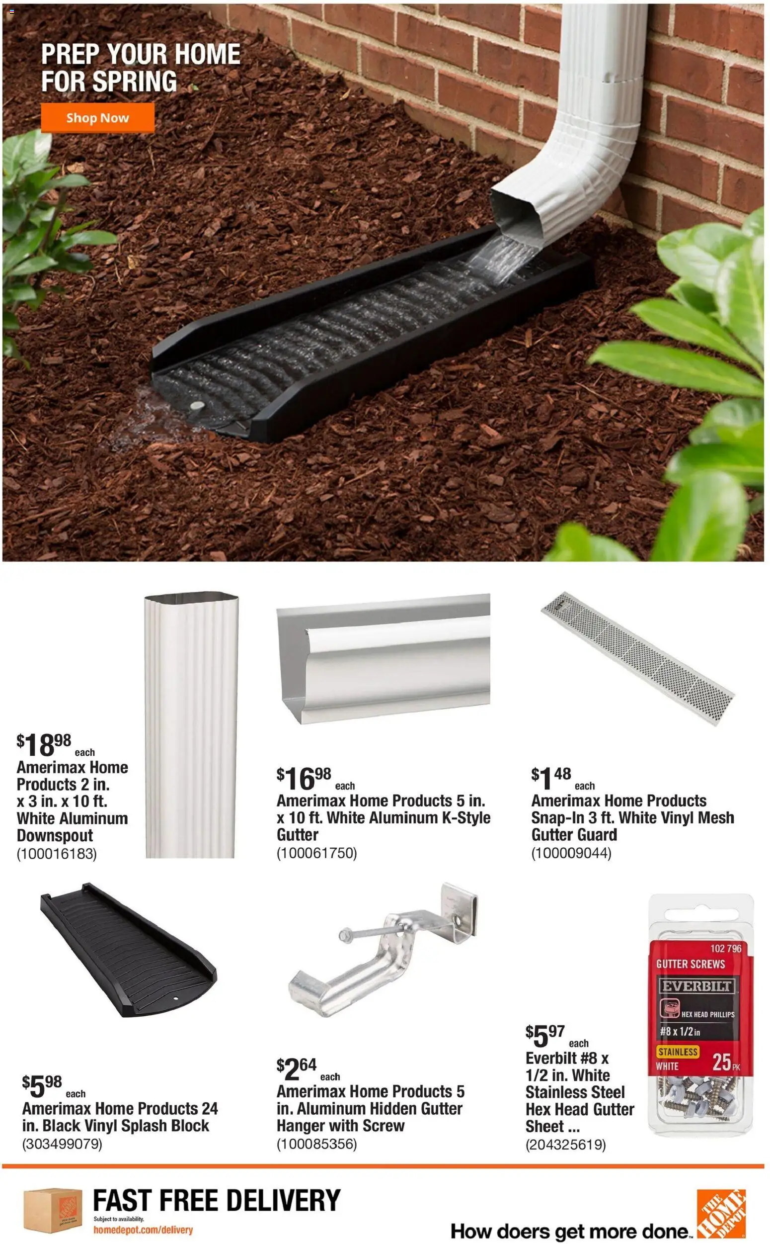 Home Depot Weekly Ad - PA - valid from 26.02.2026 | Page: 9 | Products: Screw, Sheet