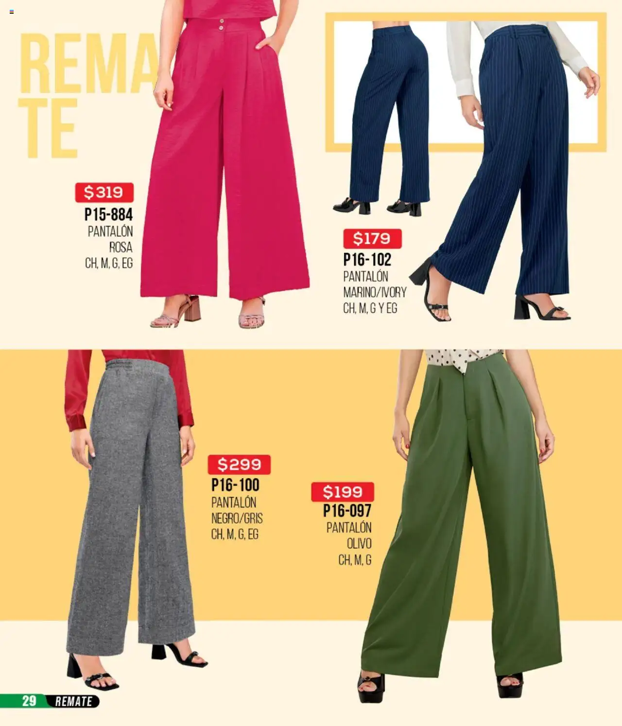 Nuevas ofertas de Cklass válidas en toda la República Mexicana desde el 13.08.2025. ¡Encuentra las mejores ofertas en Cklass - Catálogo Remate Total Ropa! | Página: 30