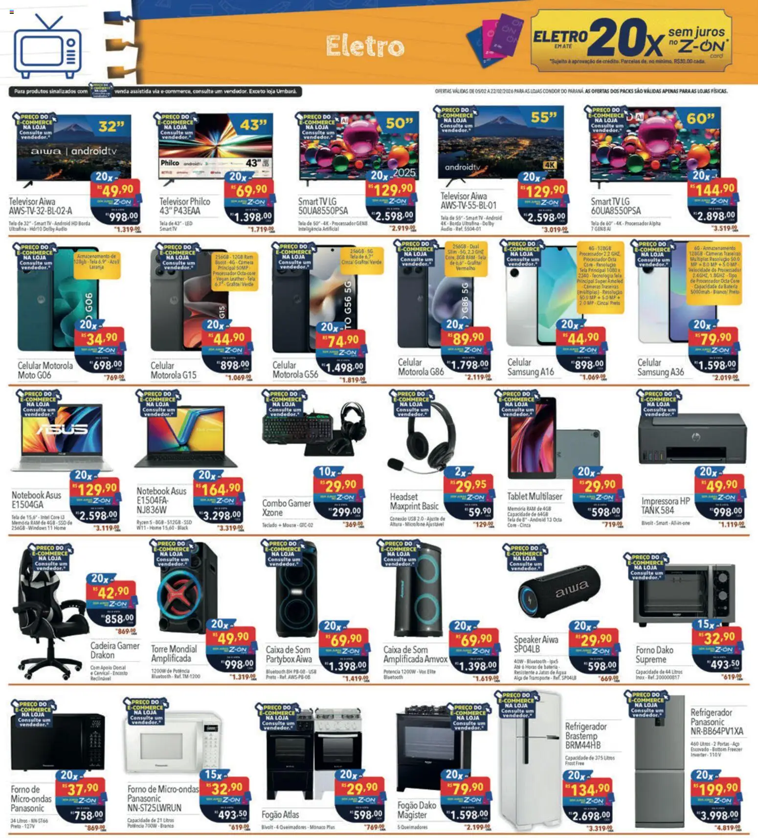 Supermercados Condor Folheto - válido de 05.02.2026 | Página: 30