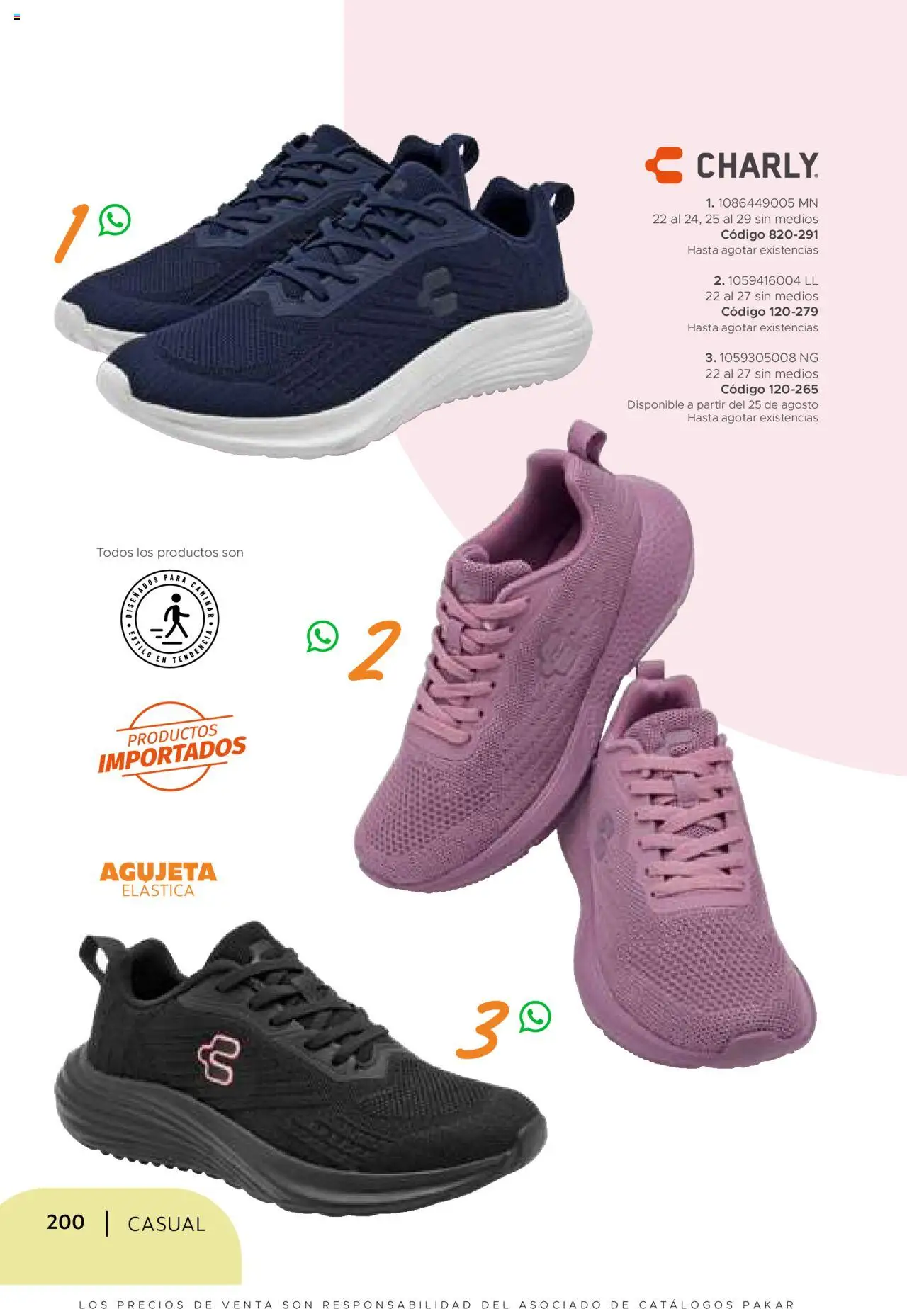 Nuevas ofertas de SC Pakar válidas en toda la República Mexicana desde el 24.07.2025. ¡Encuentra las mejores ofertas en SC Pakar - Catálogo Casual otoño / invierno! | Página: 200