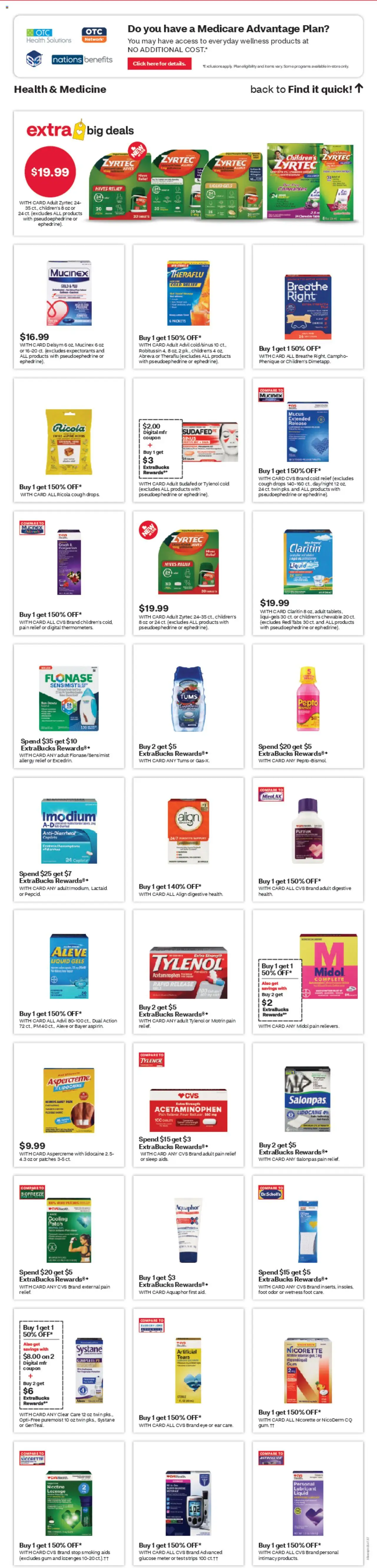 CVS Pharmacy Weekly Ad - NJ - valid from 19.10.2025 | Page: 8 | Products: Glucose, Table