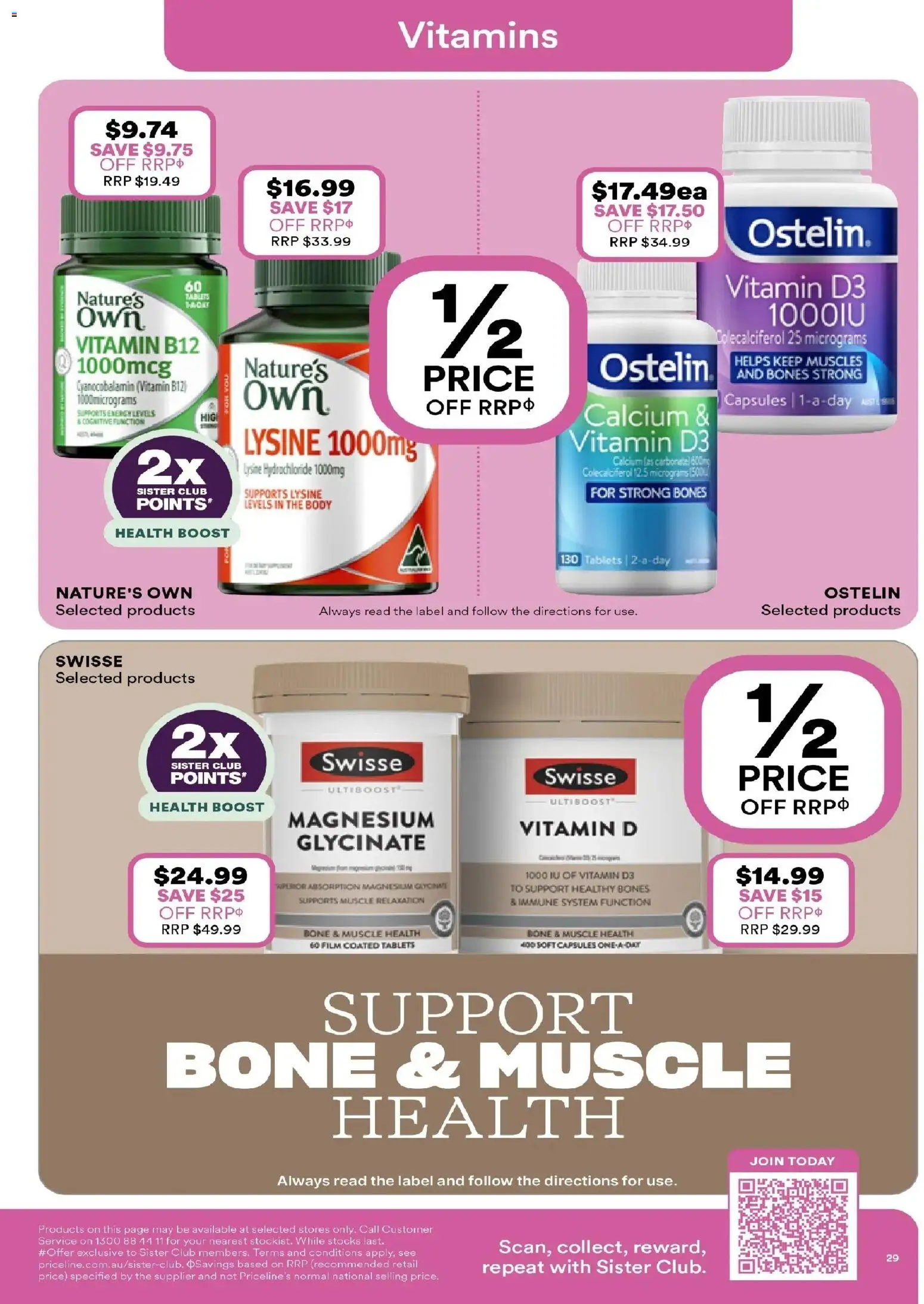 Priceline Pharmacy catalogue - valid from 18.02.2026 | Page: 29 | Products: Tablets, Vitamin