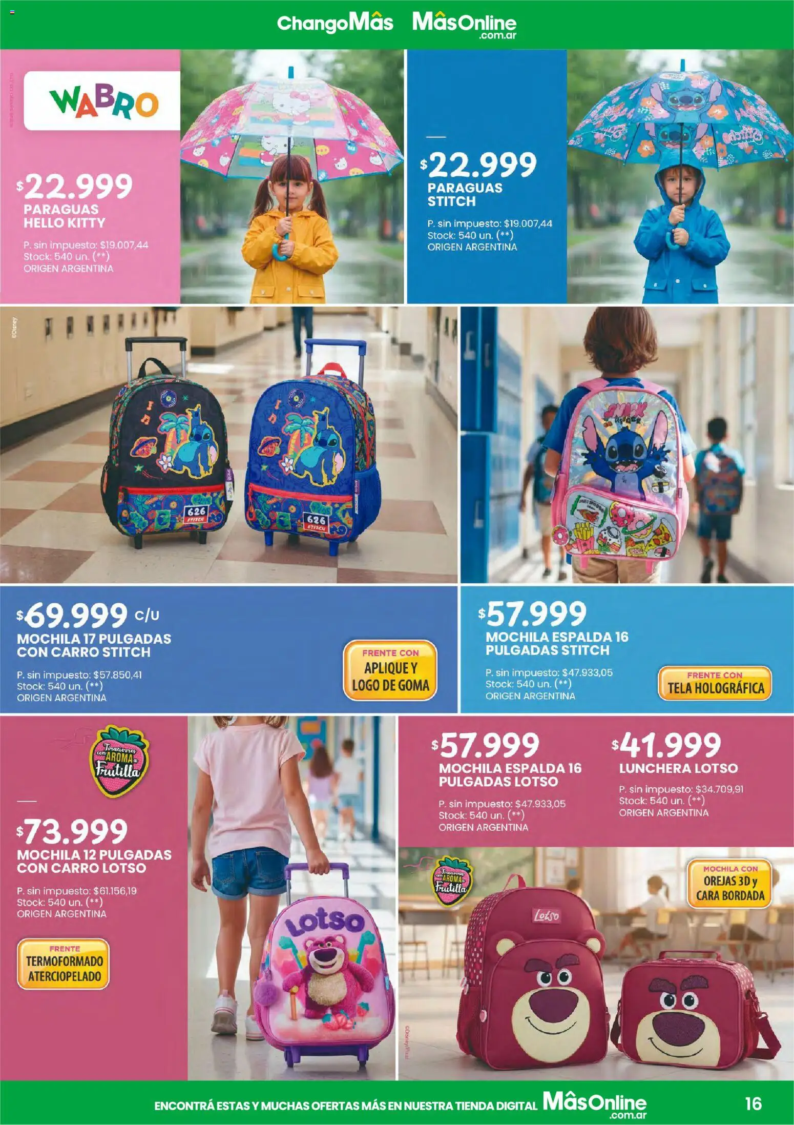 Changomas ofertas - VUELTA AL COLE  │ válido desde el 04.02.2026 | Página: 17