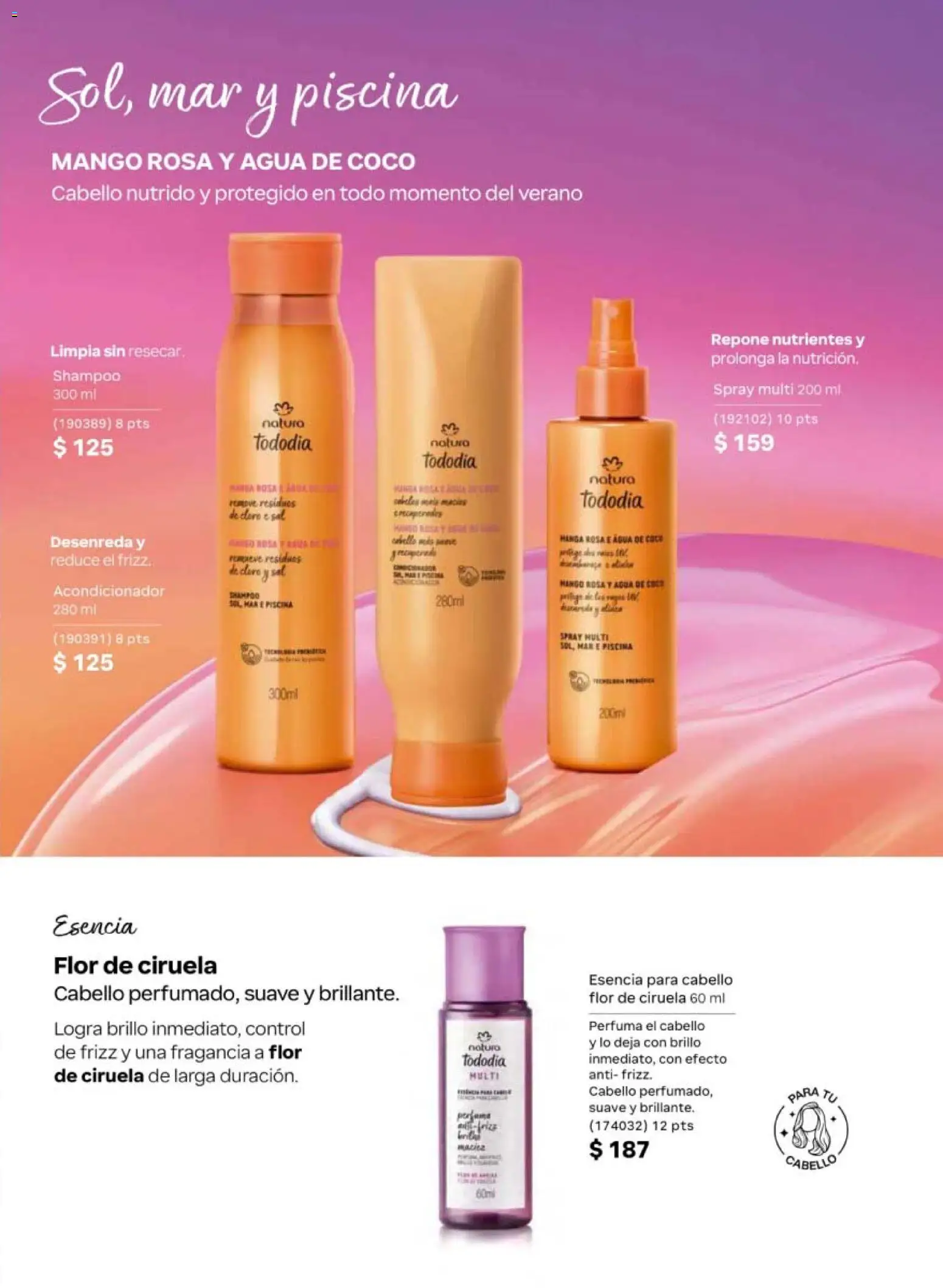 Nuevas ofertas de Natura válidas en toda la República Mexicana desde el 08.05.2026. ¡Encuentra las mejores ofertas en Natura campaña 8 2026! | Página: 129 | Productos: Agua, Mango, Brillo, Cloro